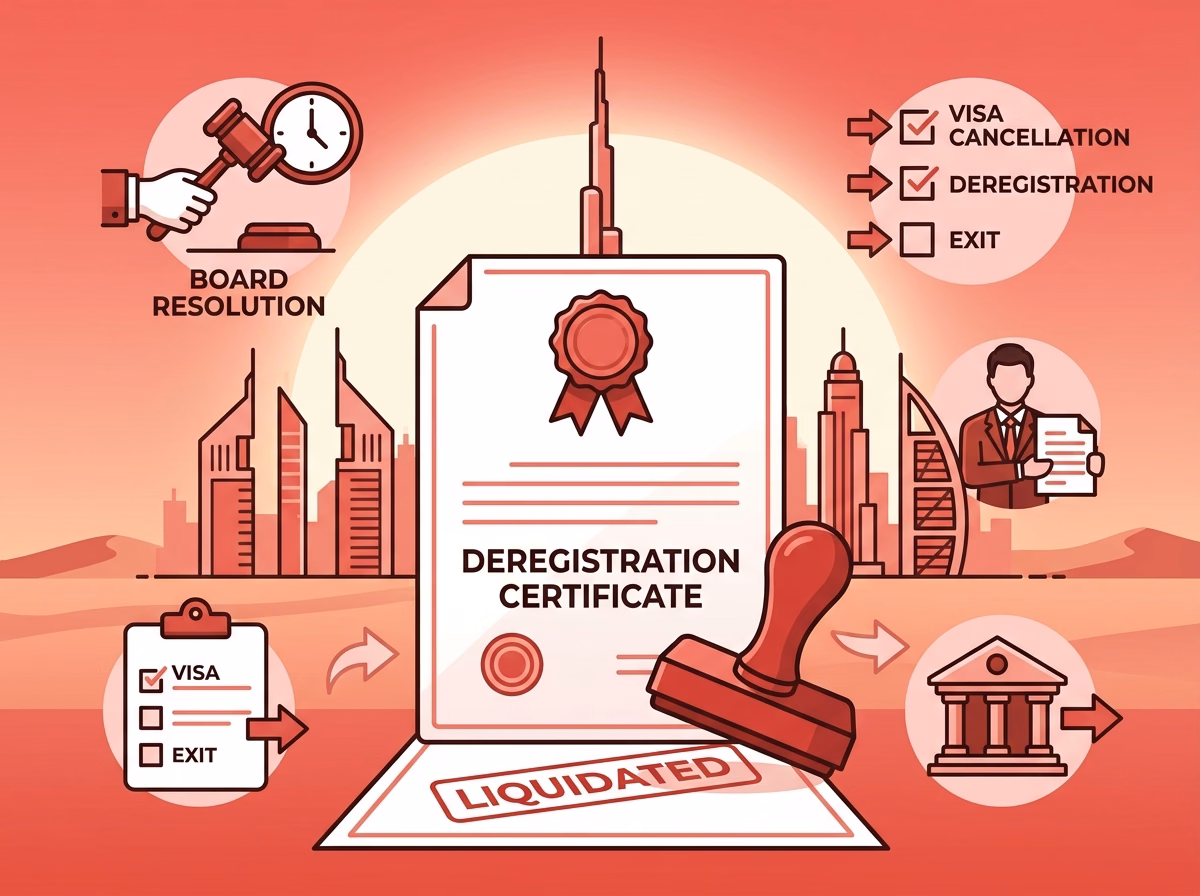 Company Liquidation Dubai: How to Close, Deregister and Exit a Business (Free Zone and Mainland)