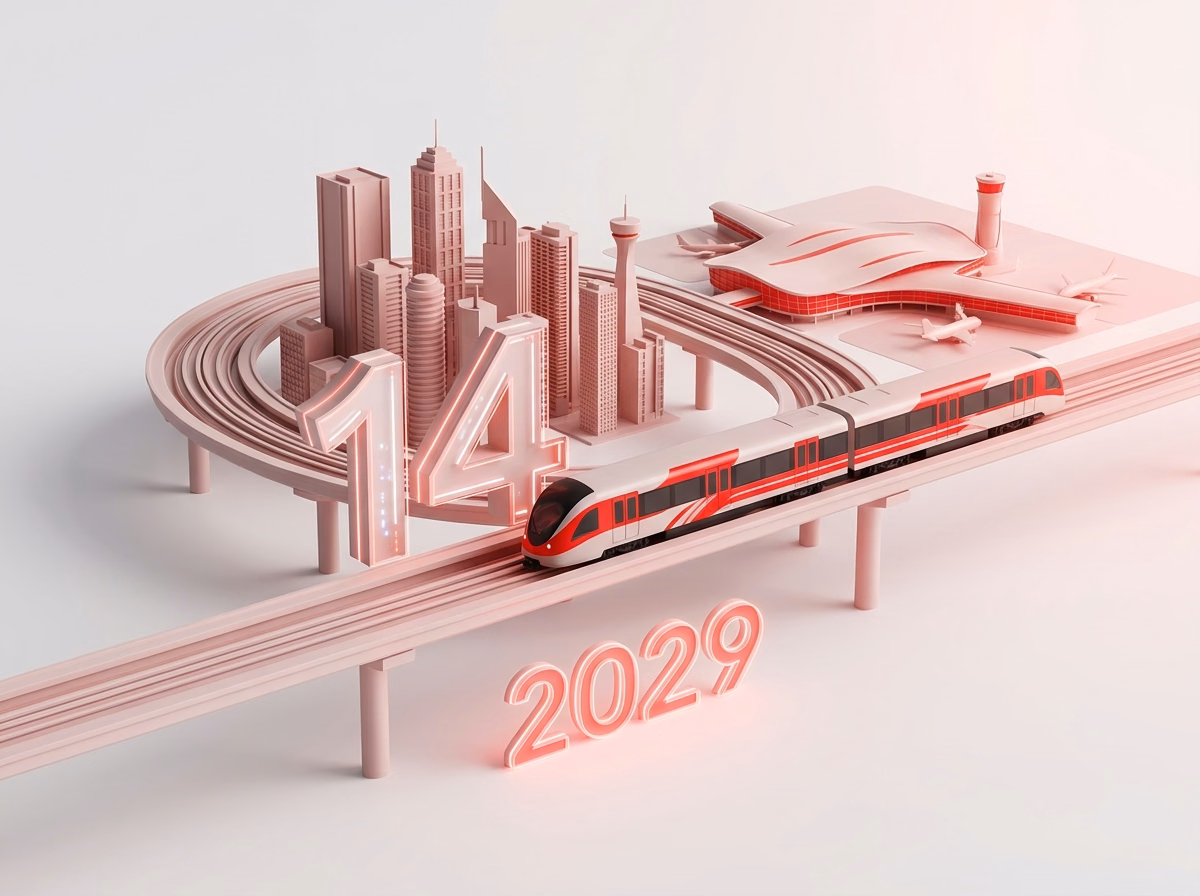 Dubai Metro Blue Line: 14 neue Stationen und was die Eröffnung 2029 bedeutet