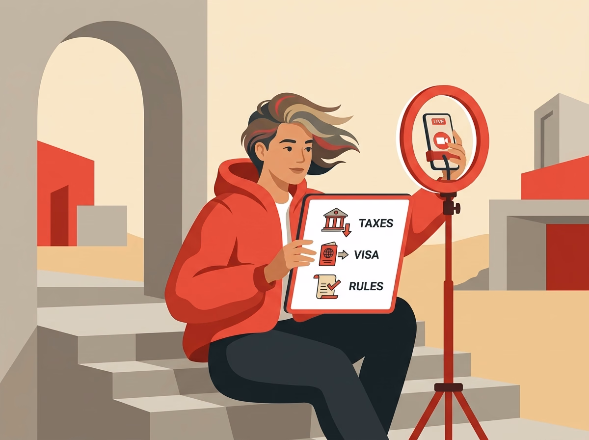 Moving to Dubai as an Influencer: Visa, Taxes and Rules
