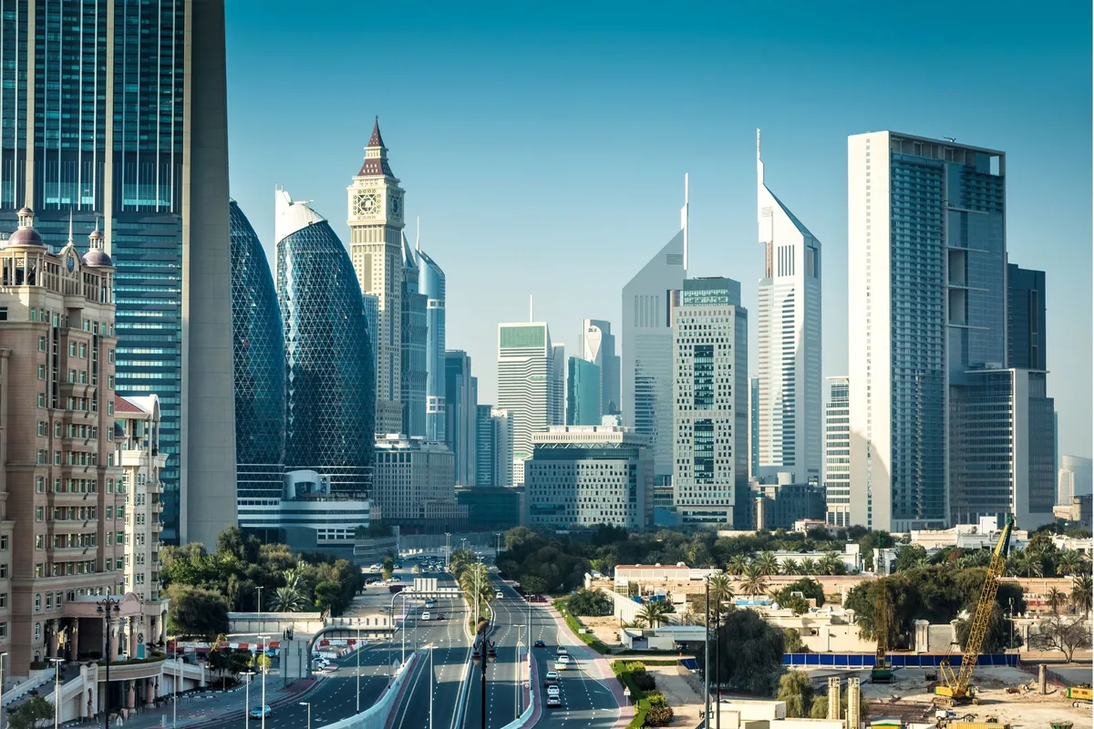 DIFC Skyline in Dubai
